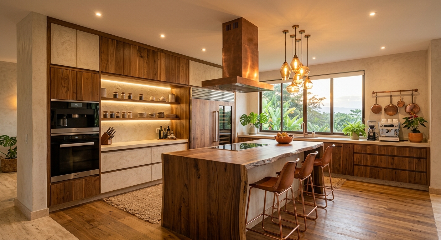 Cocina de lujo